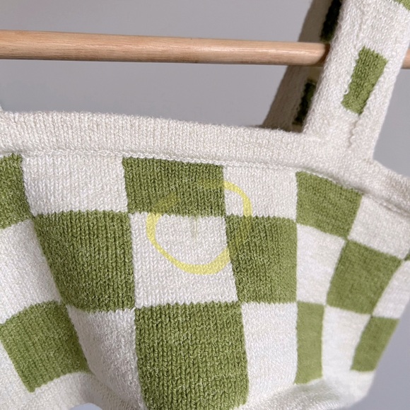 Belle The Label Wasabi Knit Crop Top - XS - Picture 3 of 5